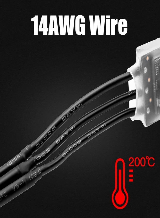 GLOBACT AM32 Crawler ESC 80A Power System 2-6S BEC 5.20-8.2V Adjustable for Axial SCX10 TRX4 TRX6 Redcat FMS RC4WD 1/10 RC Crawler Upgrade Parts - Image 3